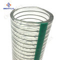 spiral galvanized wire reinforced vacuum suction tubing