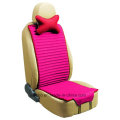 Roupa de cama e cadeira de veludo cobrem dobro os lados uso-vermelho