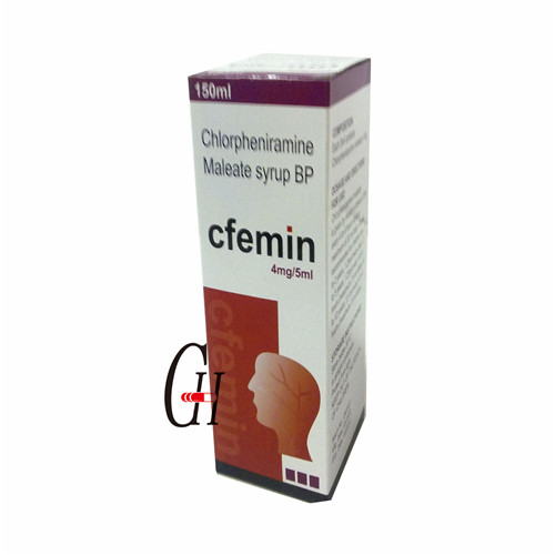 Chlorphenamine Maleate Syrup 4mg/5ml