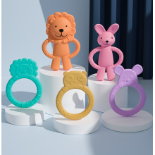 Custom Silicone Teething Animal Toys