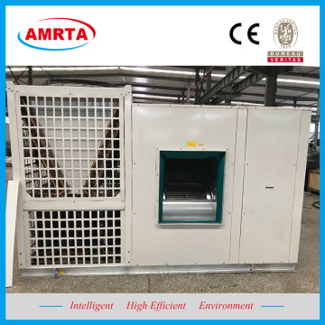 Hot Water Coil Rooftop Packaged Air Cooled Chiller