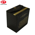 Black Perfume Glass Box Packaging