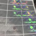 Sécurisé d&#39;autocollant d&#39;autocollant 3D Sticker Laser