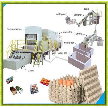 Full Automatic Paper Egg Carton Making Machine