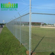 Galvanized playground chain link pvc coated mesh fence