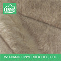 fleece faux fur fabric for throw blanket/upholstery