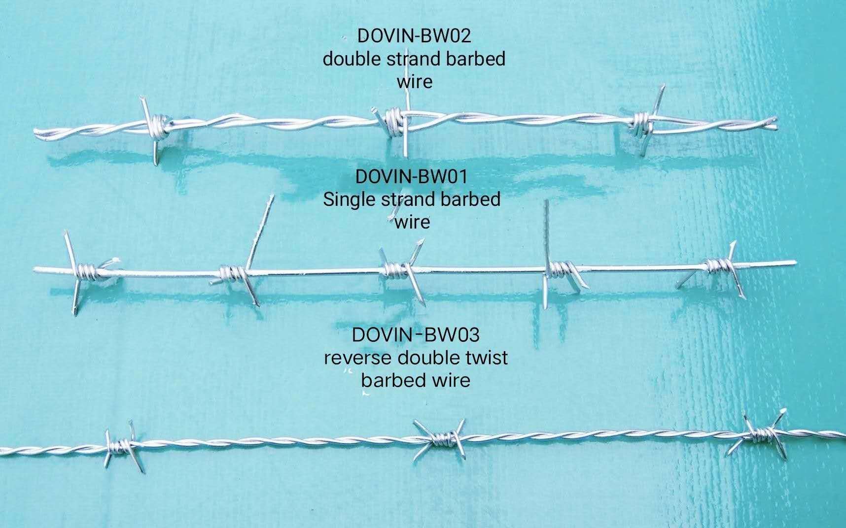 Barbed wire sample