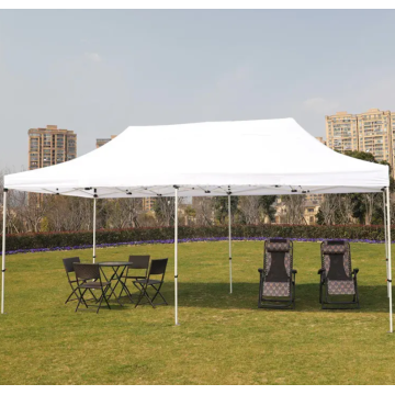 Durable folding aluminum tent