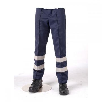 Pantalón anti corte de ropa de trabajo de seguridad de alta visibilidad