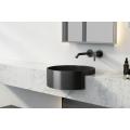 Hot 304 Baño moderno Matt Black Lave Basin