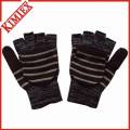 Fashion Acrylic Knitted Magic Marled Gloves with Flap