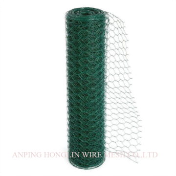 PVC coated hexagonal wire mesh in roll