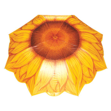 Sonnenblumendruck 3-fach Regenschirm (BD-27)