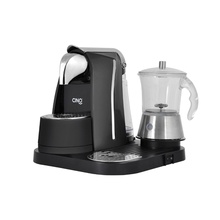 Espresso Point Machine with Glass Milk Frother