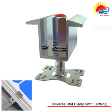 New Design Solar Module Universal MID Clamp with Earthing (MD106-0001)