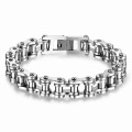 Bracelet pour homme en acier inoxydable plaqué or