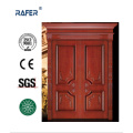 Exterior Villar Wooden Door/Double Leaf Natural Wooden Door (RA-N050)