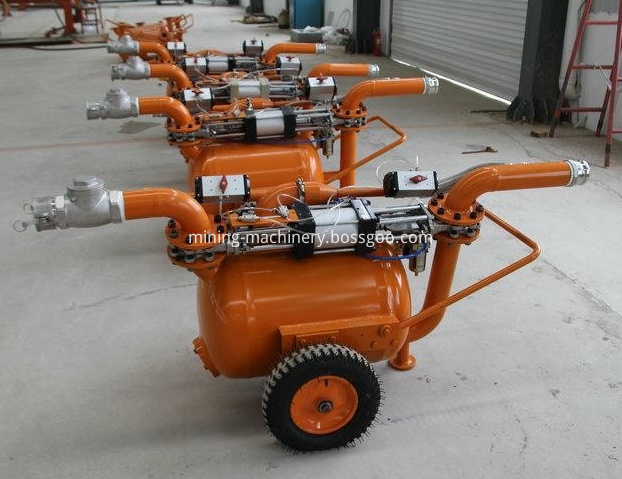 Dredging sand and mud pump pneumatic equipment (12)