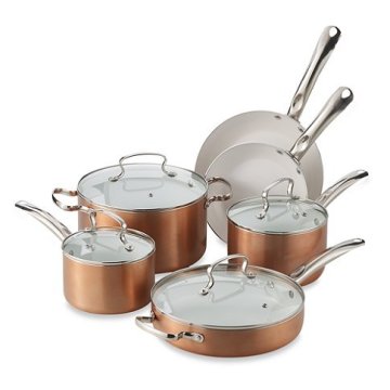 Amazon Vendor Aluminum Nonstick Ceramic 10 PCS Cookware Set