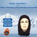 velvet windproof cold protection helmet