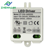 Pilote d&#39;alimentation LED de boîtier en plastique 6W 24 V