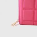 Quilted Long Wallet for Women