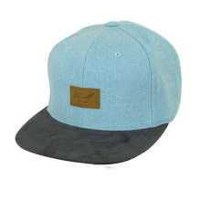 6 Panel Snapback Cap with Embroidery Logo