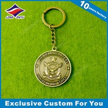 Plating Coin Shape Keychain Antique Coin Keychains Medal Keychain