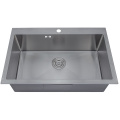 Radius 10 Handmade Kitchen Sinks with Faucet Hole