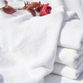 white hotel microfiber bath towel