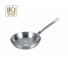 UKW Kitchenwares из нержавеющей стали, сияющая сковорода для ресторана