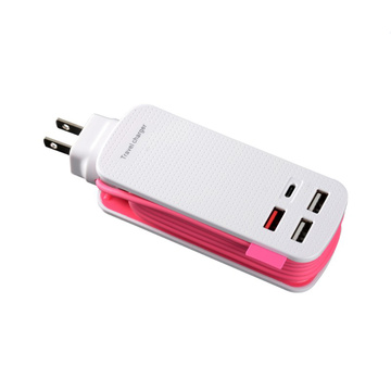 Adaptateur secteur USB 4 ports US Travel