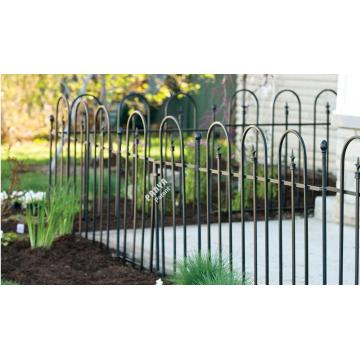 Basic Arch Sectional Garden Fence Galvanized