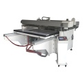 Large format plain screen printing machine