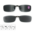 Good Quality Low Price Clip on Sunglasses with Case (shape 6)