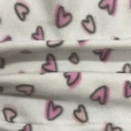 FDY150d/96f Brush with Heart Printing Fabric