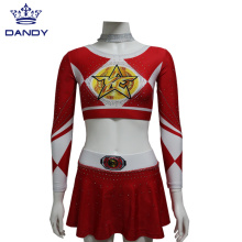 Uniforme de porristas de actuación de baile