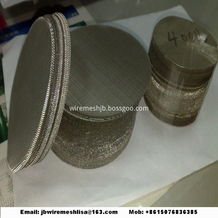 Stainless Steel Sintered Filter Mesh