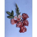 Water Soluble Beautiful Flower Embroidery Lace Patches