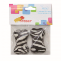 Cão osso Zebra Stripe Eraser