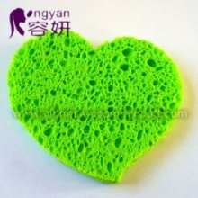 Heart Shape Cellulose Sponge