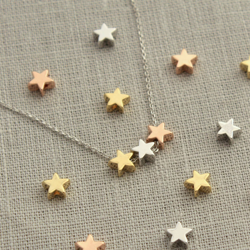 Moon and Star Pendant