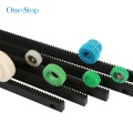 Plastic extrusion wear resistant buffer rail