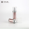 100ml Standard cylinder pink cosmetic lotion pump bottle