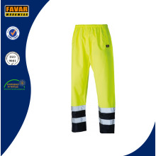 Hi Vis Fluorescent Orange / Gelb Wasserdichte Hosen Workwear