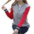 Womens Custom Cute Trendy Embroidery Design Varsity Jackets