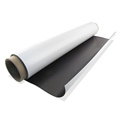 Rolls of flexible rubber magnet sheet