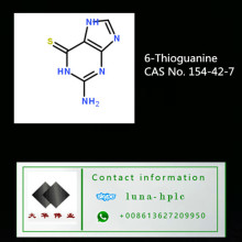 Fourniture d&#39;usine 6-Thioguanine / CAS No. 154-42-7