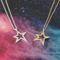 Stainless Steel Jewelry Wholesale Fashion Metal Star Pendant