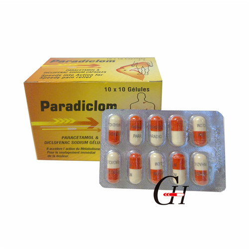 Paracetamol & Diclofenac Sodium Capsules